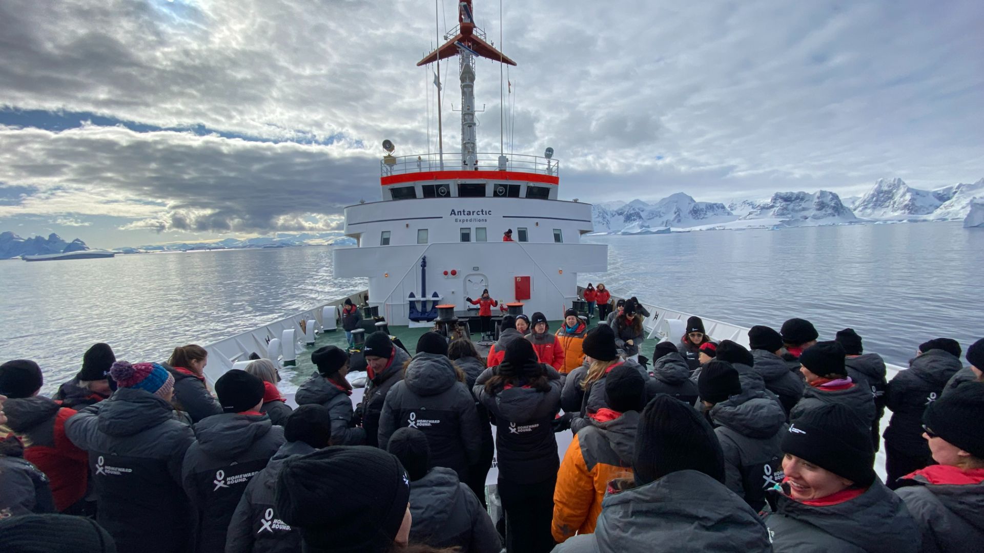 Antarctica trip of a lifetime keeps climate-change front of mind