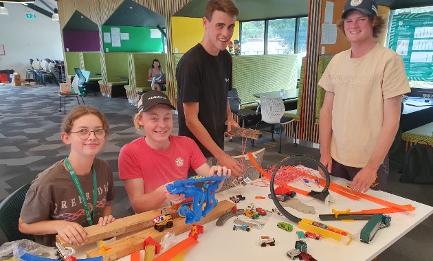 Get ready for the annual Charles Sturt Engineering Rube Goldberg Machine