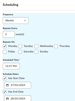 Scheduling your Intelligent Agent