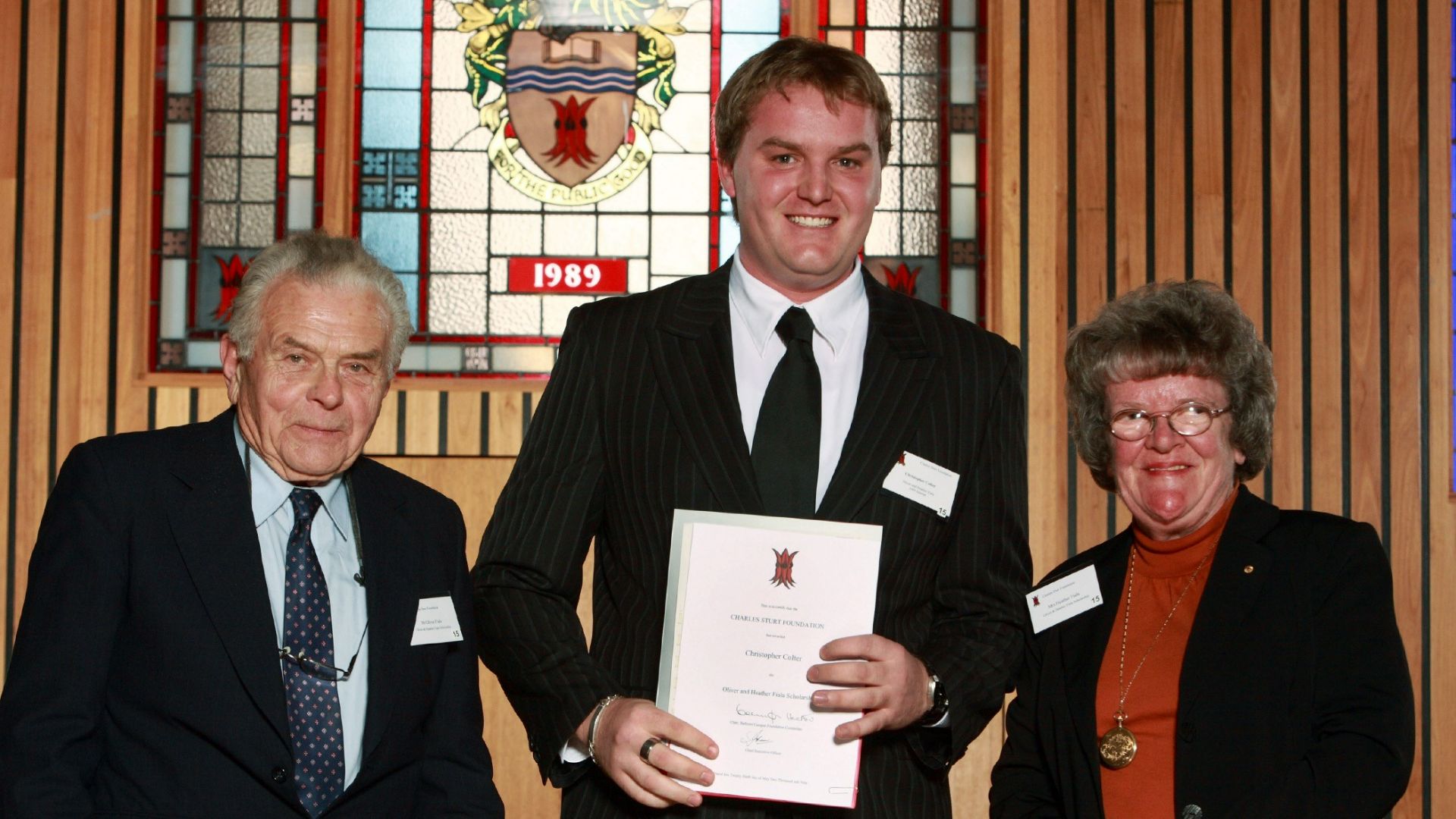 Regional boy receives prestigious career award as one of the ‘best graduates in 50 years’