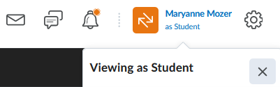 exiting student view