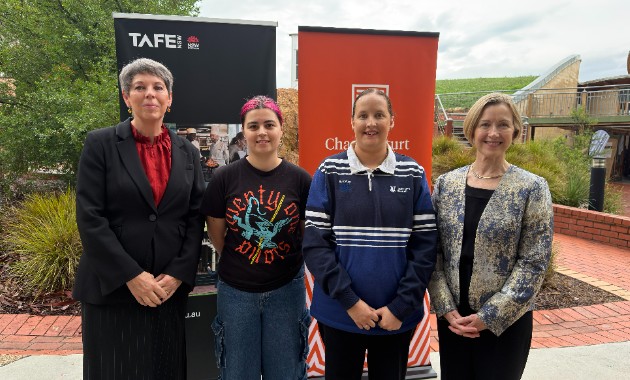 Charles Sturt and TAFE NSW launch Connected Pathways Program to accelerate student success