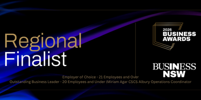 2026 Regional Finalist NSW Business Awards