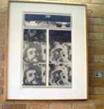 Joe Tilson&rsquo;s 1970 work Che Guevara is one of 26 prints now on display for staff, students and the community on the CSU Bathurst Campus. 