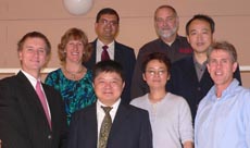 Senior water researchers from Hohai and Charles Sturt universities.