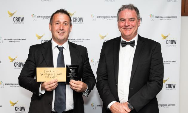 Charles Sturt  awarded for workplace health and safety 