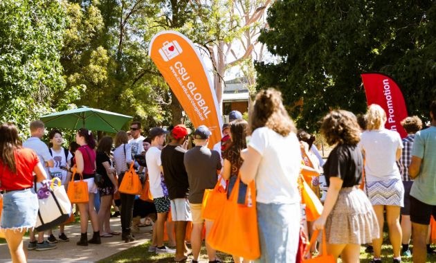 Open Day for prospective students at Charles Sturt in Bathurst