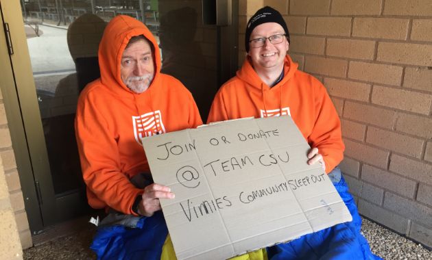 Charles Sturt challenges Wagga Wagga residents to sleep rough for Vinnies Community Sleepout 