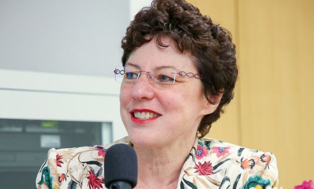 Charles Sturt speech pathology expert sitting on top of the world