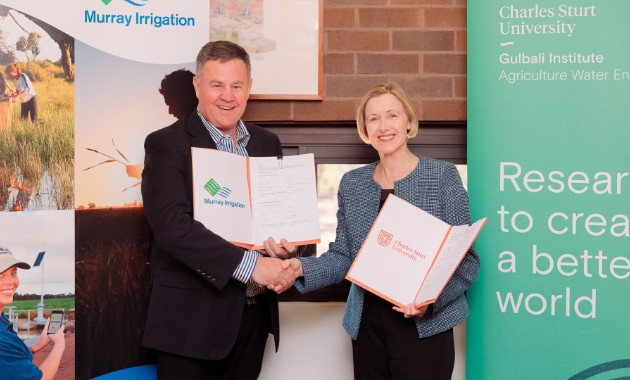 Partnership with Murray Irrigation pursues environmental and agricultural sustainability 