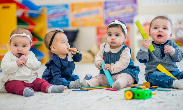 Worried about sending your baby to daycare? Our research shows they like being in groups 
