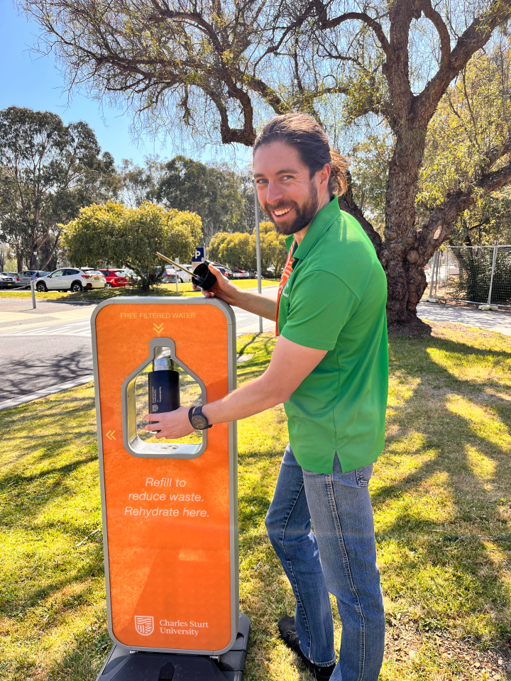 Campus water refill station 