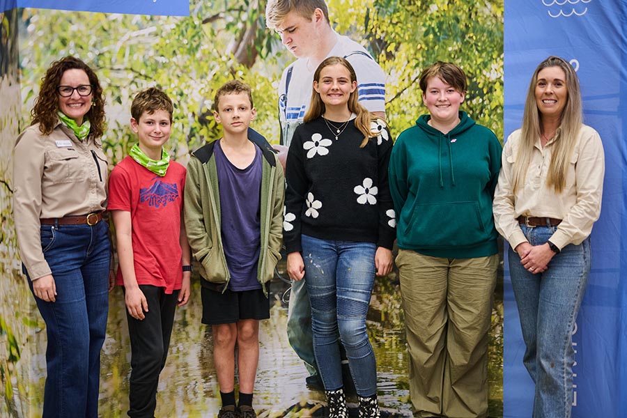 Nature School Participants in attendance for Bat Night