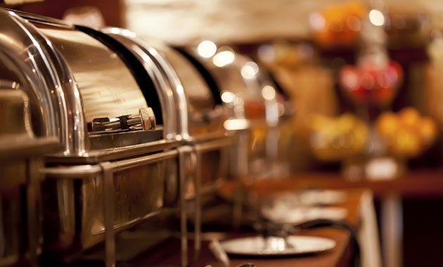 Rafters Grill buffet