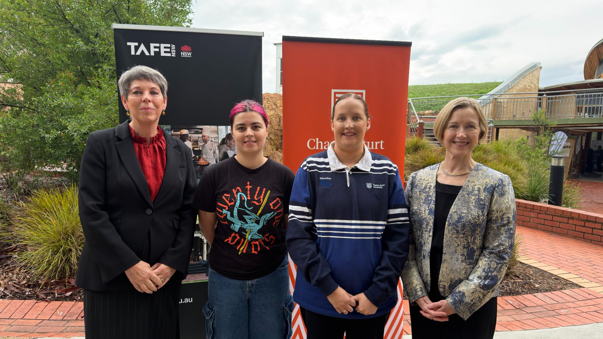 Charles Sturt and TAFE NSW launch Connected Pathways Program to accelerate student success