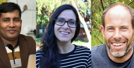 Dr Ariful Islam, Professor Marta Hernandez-Jover and Professor Andrew Peters