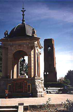 The Boer War Memorial, Bathurst. A folk story in Bathurst that General Kitchener refused to unveil the monument in 1910 until the name of Lieutenant Peter Handcock was removed is unverified. Handcock&rsquo;s name was added in 1964. Kitchener was British Commander-in-Chief during the Boer War, and personally signed the death warrants of Handcock and Morant.