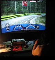 CSU driving simulator for Mount Panorama