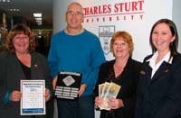 The School of Biomedical Sciences team worked with the Division of Facilities Management to investigate & minimise exposure to airborne microbes causing mould in their building