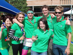 Orientation Week student leaders at CSU at Bathurst