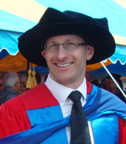 CSU Faculty of Business doctoral graduate, Dr Marc Peter