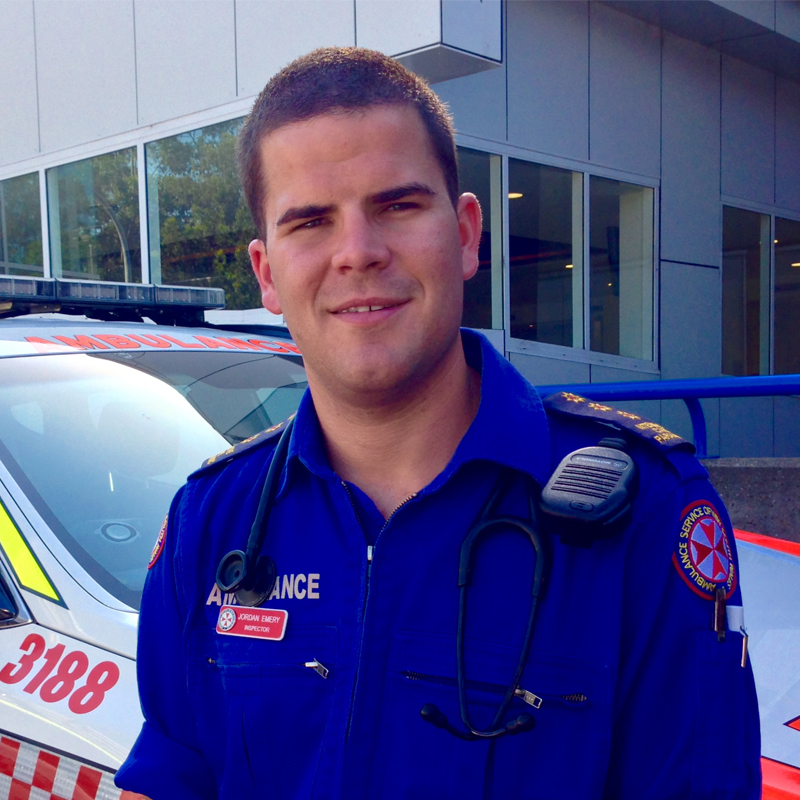 Jordan Emery - Bachelor of Clinical Practice (Paramedic)