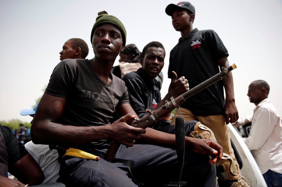 Members of the Civilian Joint Task Force