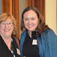 Julie Telfer & Katherine Waite. Photograph by Sarah Stitt