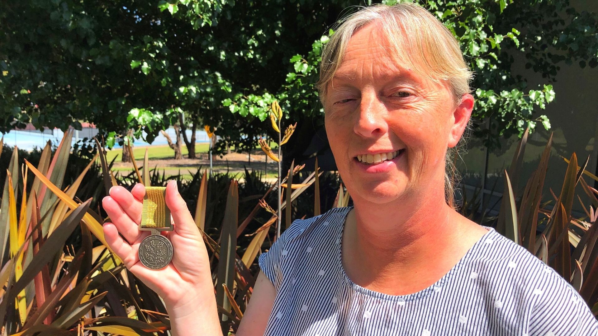 National Emergency Medal for paramedicine academic