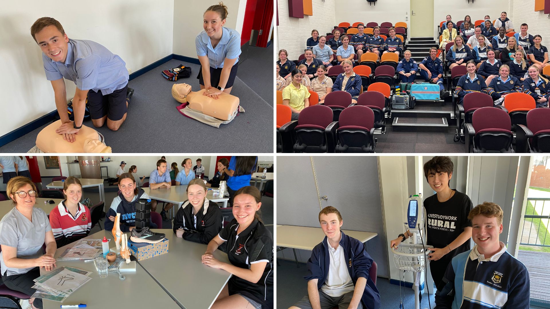 Future health professionals learn from experts in Wagga Wagga 