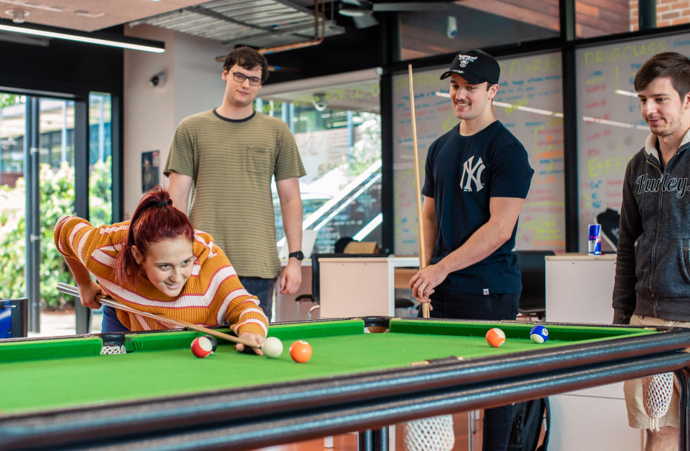 Portrait of Josh, living on Albury campus