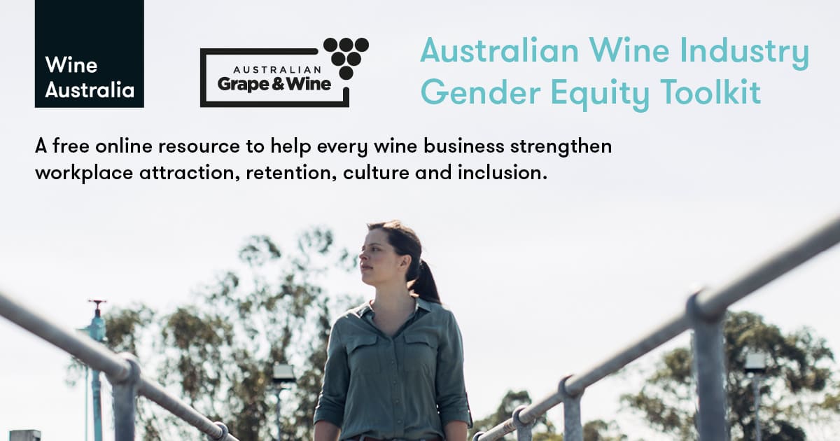 Australian Wine Industry Gender Equity Toolkit banner