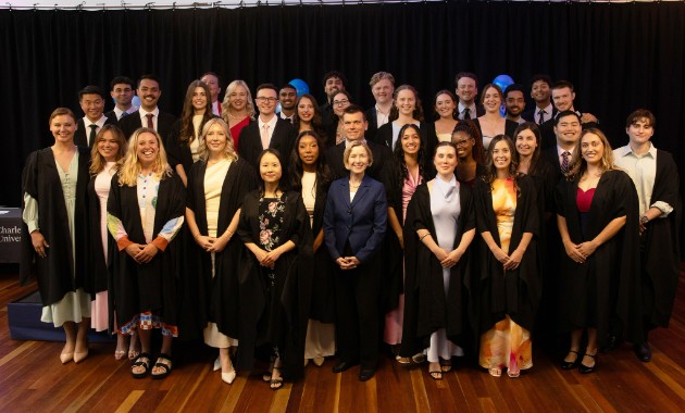 First of many … Inaugural cohort of Joint Program in Medicine students complete course