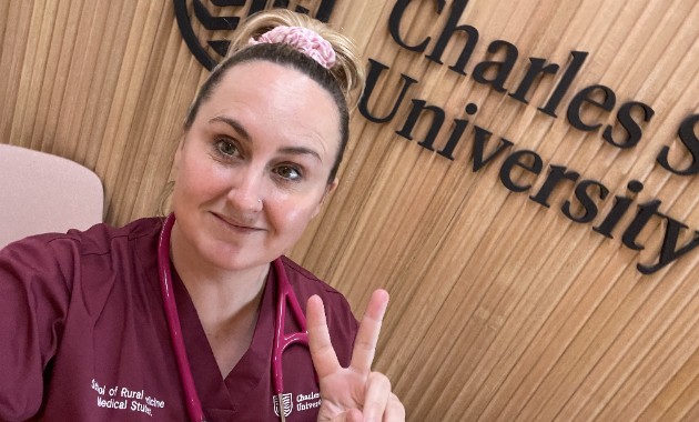 Charles Sturt medical student named best in the state