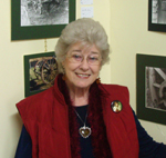 Doris Bornemann at her exhibition at the Bathurst Women&rsquo;s Health Centre Photographic Exhibition.  