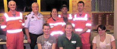 SES volunteers for research