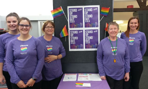 Charles Sturt students and staff host celebratory events for Wear It Purple Day 