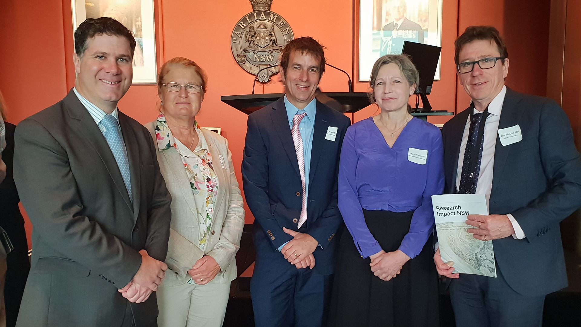 Charles Sturt research featured at inaugural showcase to Parliament