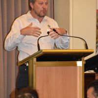 Andrew Ford from Anglicare. Photograph by Sarah Stitt