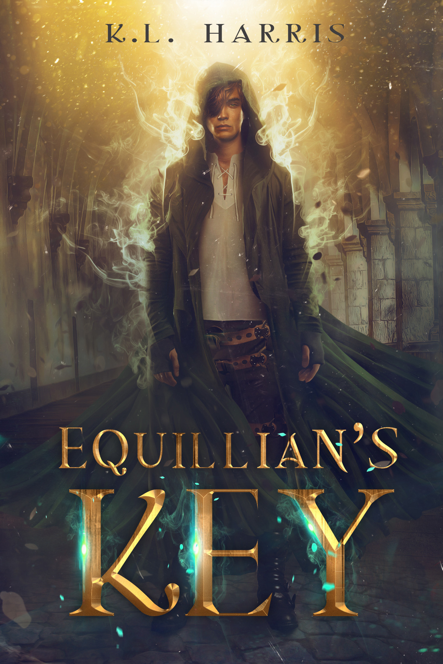 The cover of Kira's book - Equillian's Key