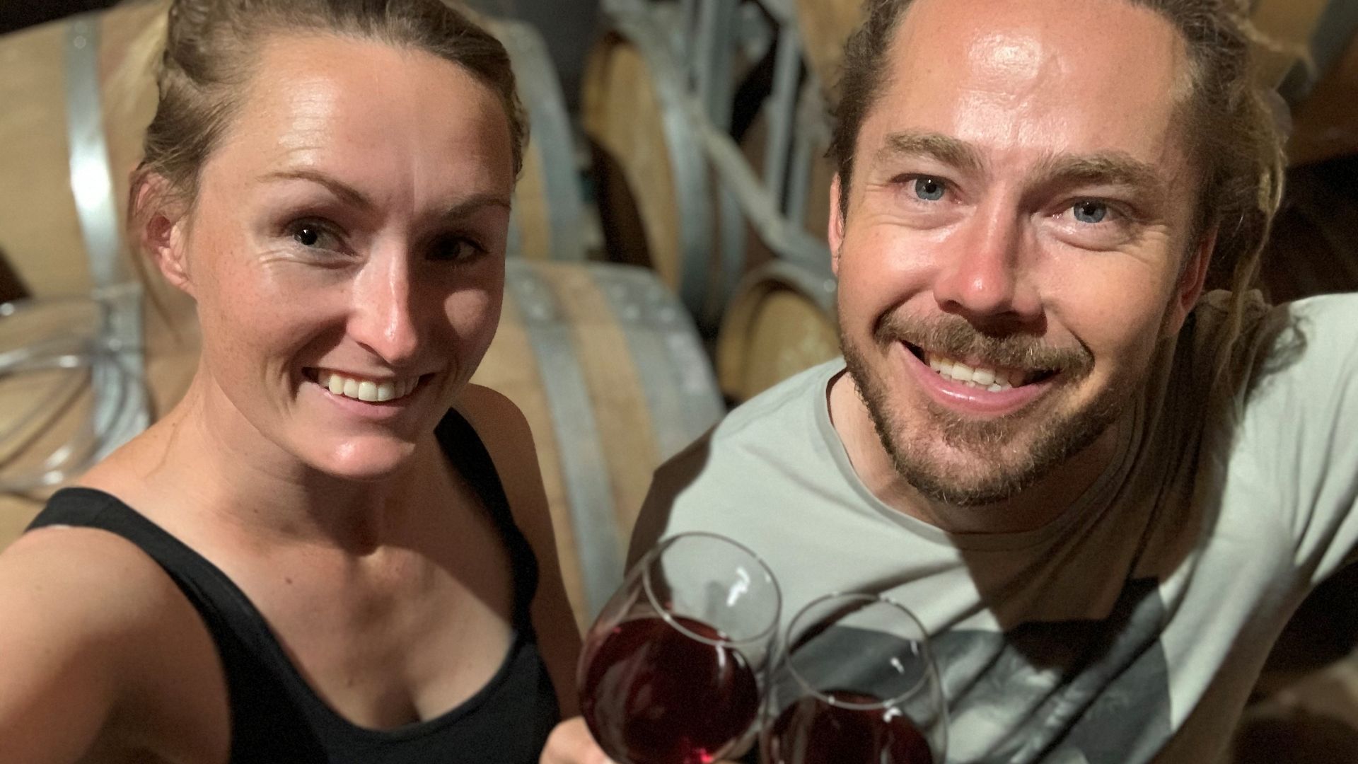 The perfect pairing: two Charles Sturt graduates are now co-owners of a boutique winery