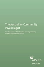 Australian community psychologist
