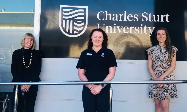 Charles Sturt and Resilience NSW celebrate flood relief collaboration