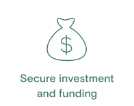 Secure investment and funding