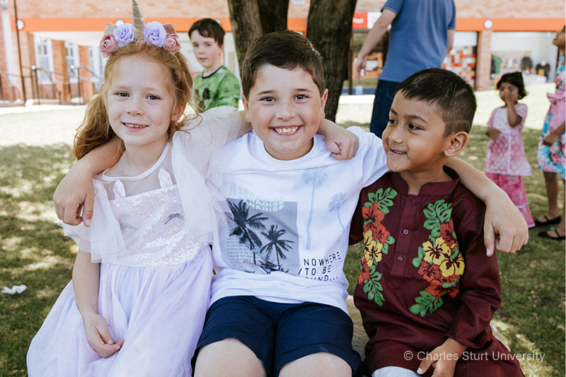 Group of children