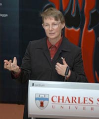 Associate Professor Leonora Ritter, retiring Head of the CSU School of Social Sciences and Liberal Studies