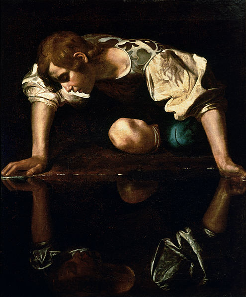 'Narcissus', Caravaggio (1594-96)