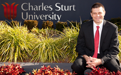 Professor Andrew Vann, Vice-Chancellor and President of CSU