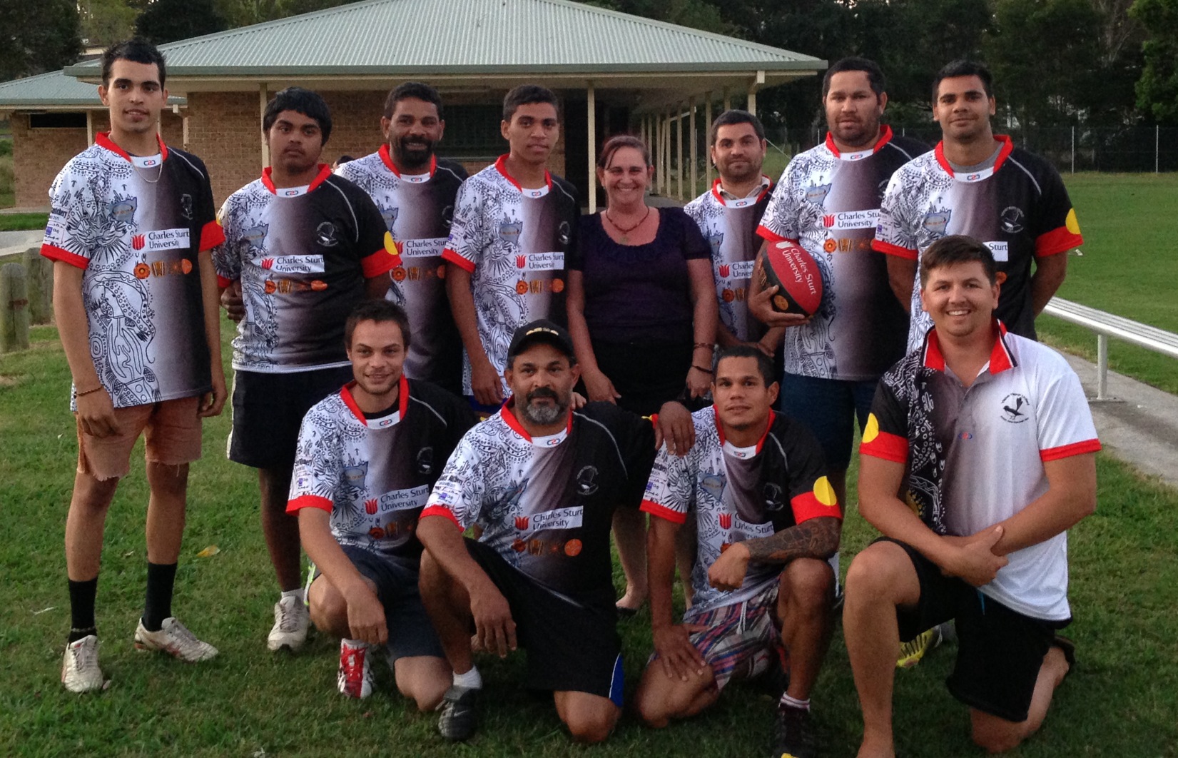 Back row left to right: Chris Donovan Jnr, Roger Donovan, Ray Donovan Snr, Ray Donovan Jnr, Helene Jones, Amos Donovan, Stanley Chatfield, Luke Donovan.