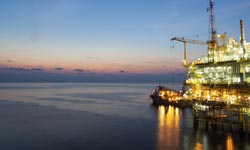 Security risks for off-shore petroleum infrastructure